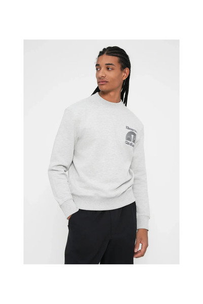 Ellesse Φούτερ με κουκούλα Club Di Corsa Γκρι