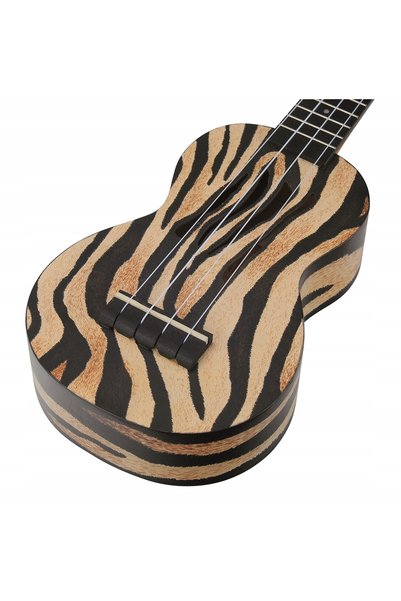 NO BRAND Ukulele sopran Zebra Mahalo, seria Art II, model MA1ZE