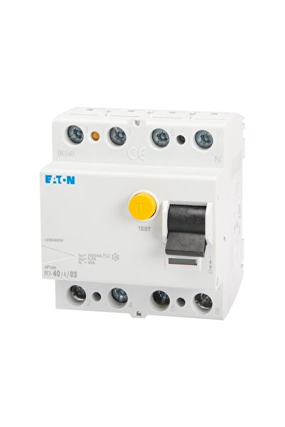 Eaton Intrerupator Diferential 40A 4P 10Ka 300mA,