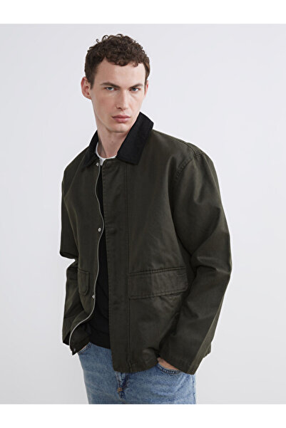 LC Waikiki I Relaxed Fit Shirt Roba Collar Men's Jacket from Freezen Store