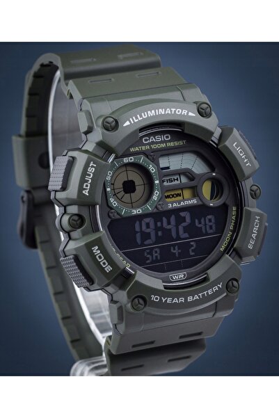 Casio Ceas bărbătesc Casio-WS-1500H-3BVEF, Colecția Timeless