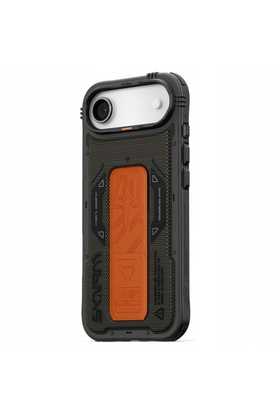 Skinarma Husă Phantom pentru iPhone cu încărcare magnetică și suport de prind...