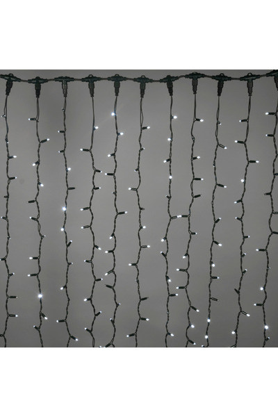 ERS TE Perdea Luminoasa 494 LED-uri 3X1.5M 6400K Alb Rece, Erste
