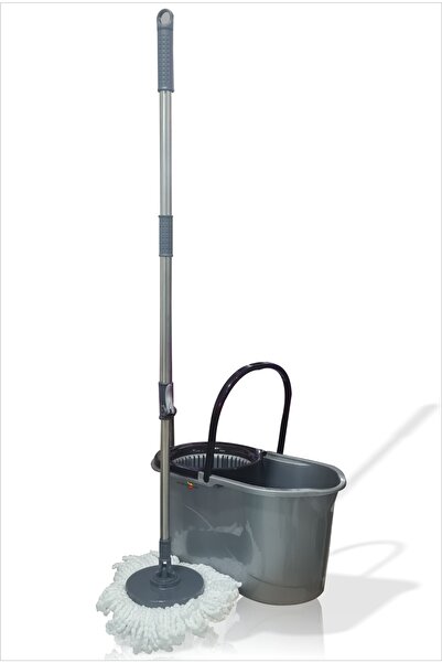 M3DECORİUM Büyük 19 Lt. Mikrofiber Döner Başlıklı Otomatik Kendinden Sıkmalı ...