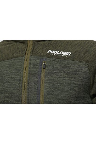 NO BRAND BLUZA NA ZAMEK TECH FLEECE M VERDE MELANGE Prologic