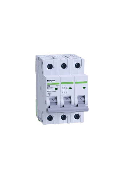 NOARK Mini Circuit Breakers Ex9bs 3p C32, 102172, Noark, Multicolor