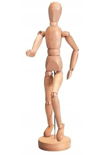 NO BRAND IKEA GESTALTA figurină manechin din lemn ORIGINAL