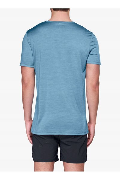 NO BRAND Tricou merino Devold Active Skyline Tee - albastru-ciel L