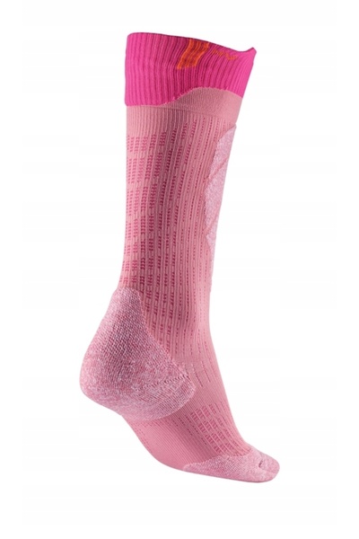 NO BRAND Șosete de schi Sidas SKI MERINO JUNIOR SOCKS roz/violet 35-38
