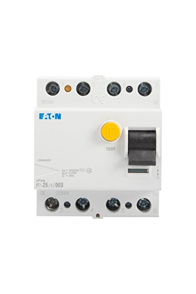Eaton Intrerupator Diferential 25A 4P 10Ka 300mA,