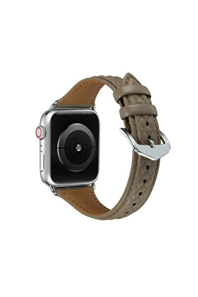 OEM Leather strap compatible with Watch Series 3 42mm, Watch Series 4 44mm, B...