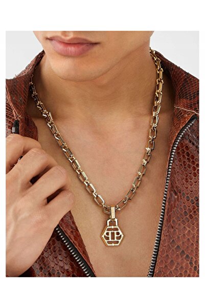NO BRAND Colier Philipp Plein Plein Icon Chain PhilippPlein-PJ9EA08NU