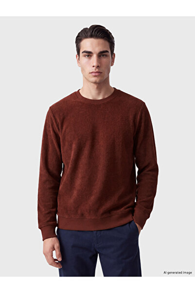 LC Waikiki Rmz Gi̇yi̇m Farkiyla Zero Roba Collar Men's Sweatshirt