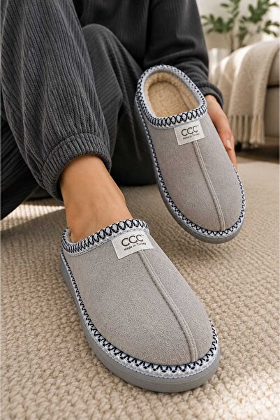 Slipcat Women'S, Suede Textured, Fur Lined, Embroidery Detailed, Warm, Soft S...