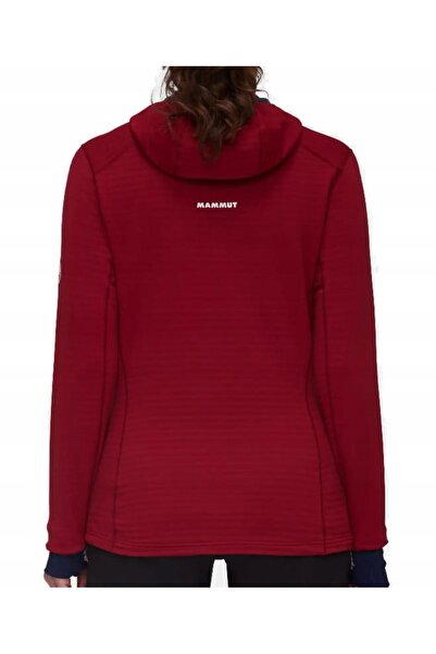 Mammut Hanorac Polar de damă Taiss Light ML roșu sânge/marin L