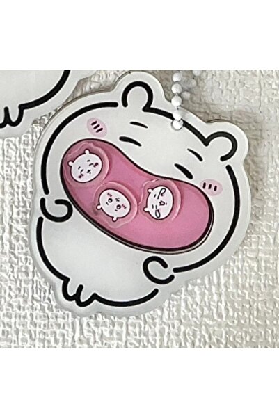 Choice1 Bandai chii jiyi Acrylic Shaker Keychain Cute Usagi Hachiware Jiikawa...