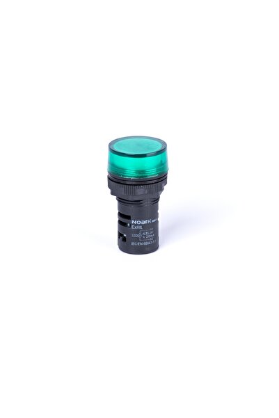 NOARK Door Mounted Signal Lamps Ex9il 1c g 230V Ac, 105444, Noark, Green