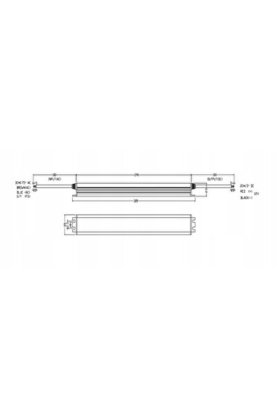 NO BRAND ZASILACZ LED Kontor LMVW 5LG IP67 12V 12,5A 150W