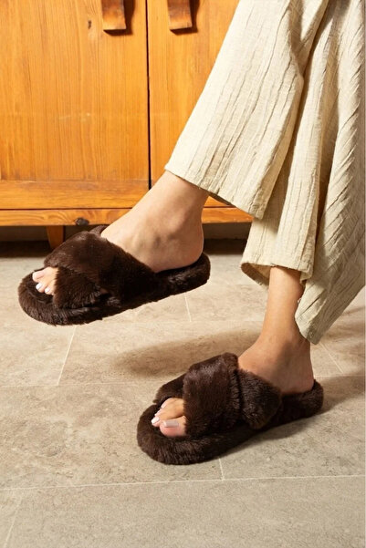 YILDIZ SHOES Γυναικείες Παντόφλες Σπιτιού Άνετες με Μαλακή Σόλα από Αφράτο Φτ...