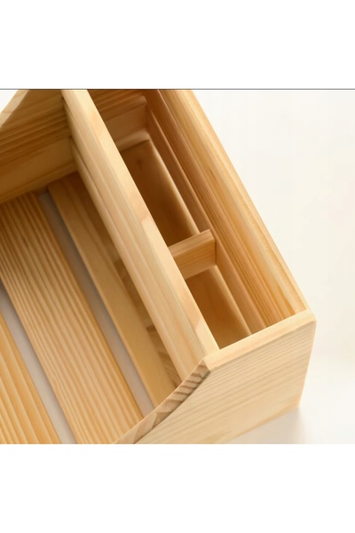 NO BRAND IKEA CHOKLADHAJ Organizator pentru blatul de bucătărie, din lemn, 20...