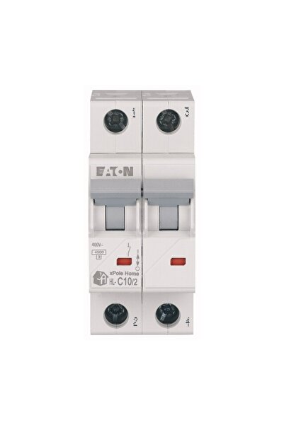Eaton Αυτόματος διακόπτης σπιτιού xpole 10Α 2P C 4.5kA hl-c10/2, Eaton, πολύχ...