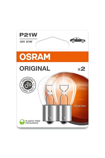 OEM Bec auto auxiliar Osram P21W Standard, 21 W, 12 V