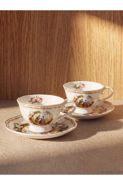 LC Waikiki Rmz Gi̇yi̇m Farkiyla 2-Person Porcelain Coffee Cup Set