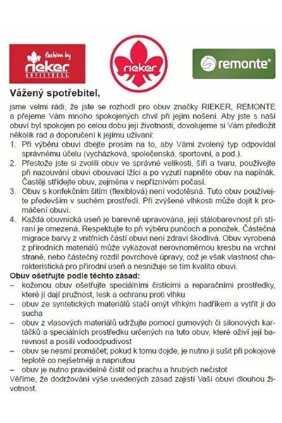 Rieker Cizme călduroase de damă |   MĂRIMEA 40