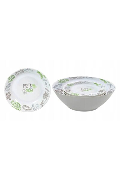 NO BRAND Bol/farfurie Brunner din melamină pentru pizza și paste