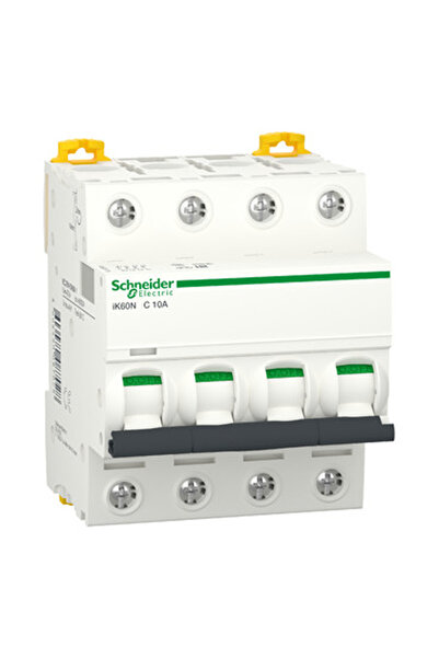 SCHNEIDER Αυτόματος διακόπτης 4P 10A καμπύλη C 6kA – |   A9K24410,
