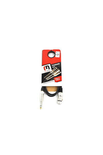 NO BRAND Cablu microfon Jack 6.3 - XLR 3 m Red's Music MC1430