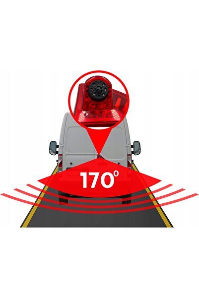 Vortex Cameră de marșarier HD pentru Renault Master Bus 2010-2016, 6x IR, Viz...