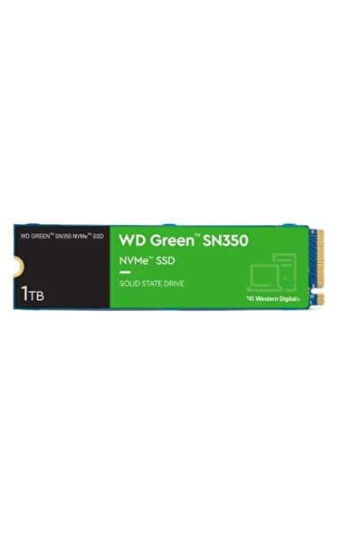WD Disc SSD WD Green SN350 1TB M.2 2280 PCI-E x4 Gen3 NVMe (WDS100T3G0C)