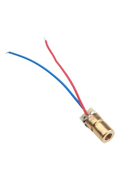OEM Μονάδα διόδου λέιζερ κόκκινου χρώματος 650 nm 5 mW Τάση τροφοδοσίας: 5V