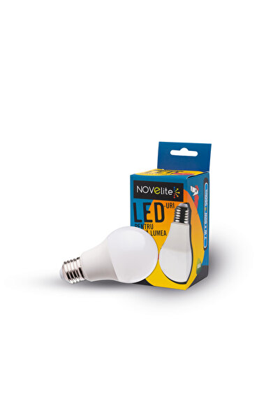 NOVELITE Bec LED A60 7W E27 6400K –