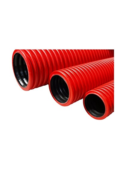 Danex Κόκκινος Κυματοειδής Σωλήνας HDPE Ø110mm 450n –, Πλαστικός, DANEX, Κόκκ...