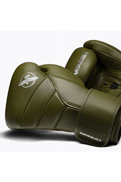NO BRAND Mănuși de box Hayabusa T3 Kanpeki verde oliv 16 oz