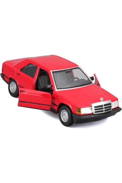 BBURAGO 1:24 Collezione (A) w/o stand - 1987 Mercedes-Benz 190E
