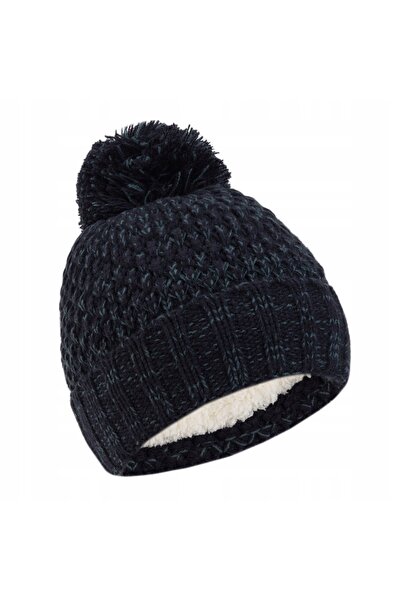 Jack Wolfskin Căciulă de damă Highloft Knit - albastru noapte S