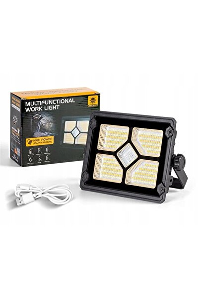 NO BRAND LAMPĂ LED SMD CU REFLEктор SOLARĂ POWERBANK USB-C USB-C CU BATERIE H...