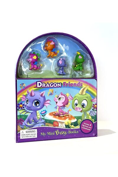 Phidal DRAGON FRIENDS MINI BUSY BOOKS