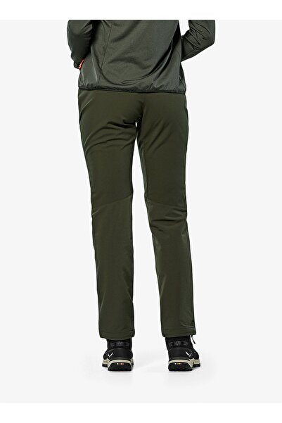 Salewa Puez Dolomia 2 Pants pantaloni softshell de damă - verde măsliniu înch...