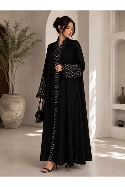 Abaya Lmaura عباية سوداء نسائية