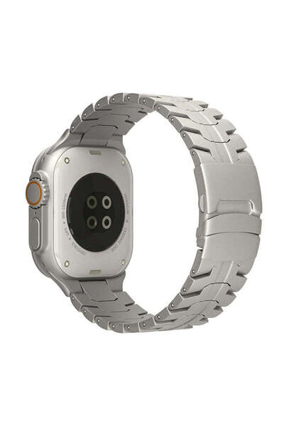 OEM Титаниева каишка, съвместима с Watch Series 3 42мм, Watch Series 4 44мм -...