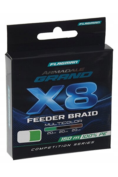 NO BRAND FLAGMAN PLECIONKA ARMADALE GRAND FEEDER 8X MULTICOLOR 150m 0,14mm