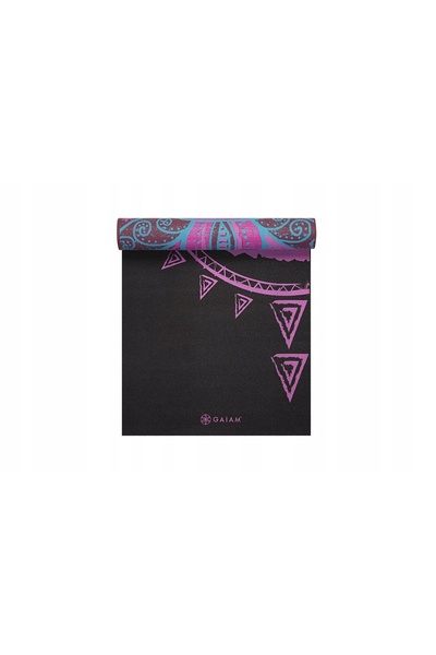 gaiam Saltea de yoga cu două fețe BE FREE 6 MM 62031