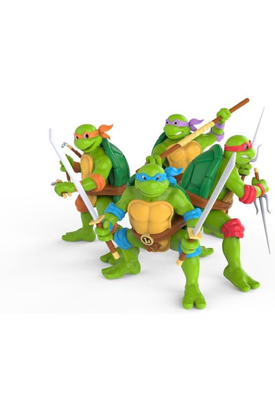 Comansi Y90378 TNMT Retro Gift Box Set 4 Figurines