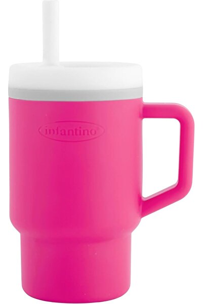 Infantino My 1st Tumbler – Adorable Miniature Tumbler with Leak-Resistant Str...
