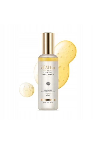 NO BRAND d'Alba - Ser spray aromatic cu trufe albe, 120ml, ser bifazic