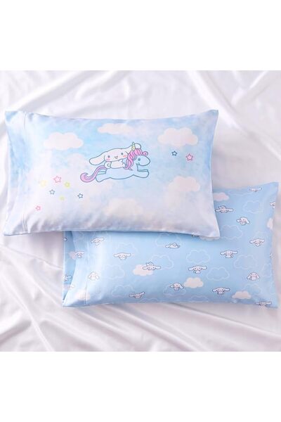 Franco Cinnamoroll Beauty Pattern Silk Satin Standard Pillowcase 2 Piece 51X7...